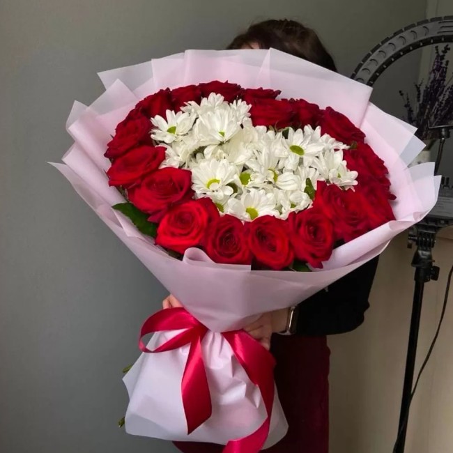 Букет цветов "Вера в любовь"